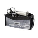 ペンケース 透明 大容量 おしゃれ 筆箱 韓国 可愛い おしゃれ シンプル ふでばこ 中学生 高校生 大学生 男の子 女の子 (ブラック)