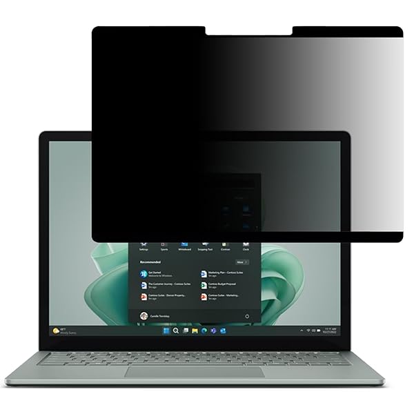 マグネット式 Surface Laptop5 2022年/Laptop4/Laptop3 /surface 1aptop 2（15インチ）用の覗き見防止 保護フィルム マグネット式 プライバシーフィルター 液晶保護フィルム ブルーライトカット 反射防