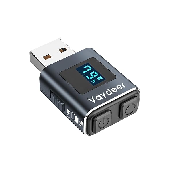 メタルミニマウスジグラー T5s マウスマーバー Mouse Jiggler タイマー付き、LEDカウントダウン、検出不可、3ボタンコントロール、オフィス、リモートワーク、オンラインミーティング用、生産性向上（ガンメタル）