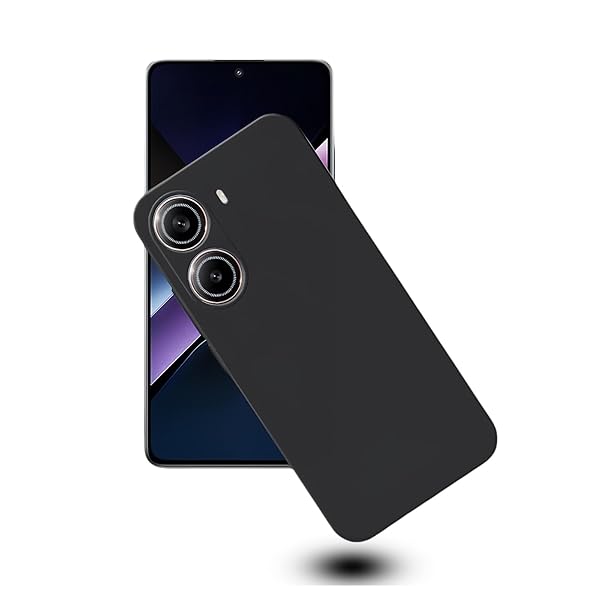 Redmi Turbo4/Xiaomi Poco X7 Pro ケース耐衝撃 薄型 軽量 対応Redmi Turbo4 柔軟性 TPU素材 落下防止 擦り傷防止 Xiaomi Poco X7 Pro ケース 黒い