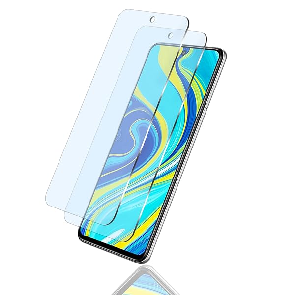 【2枚セット】対応 Xiaomi Redmi Note 9S ガラスフィルム Xiaomi Redmi Note 9S 用の保 護フィル ム 視力を保護 目の疲れ軽減 貼り付け簡単 自動吸着 気泡 防止飛散防 止 対応 9S 液晶保護 シート衝撃吸収