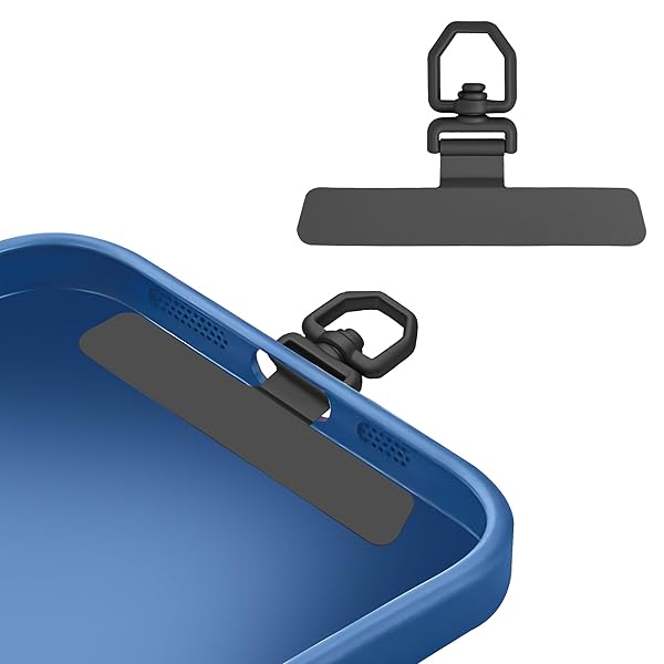 ストラップホルダー 頑丈 360°旋回式 0.2mm薄型金属ステンレス製 傷防止 充電影響なし 丈夫 切れない 浮きにくい折り曲がれ設計 スマホストラップ ストラップホール ストラップパッチ スマホショルダー 丈夫 10kgまでの荷重量 紛失・落下・