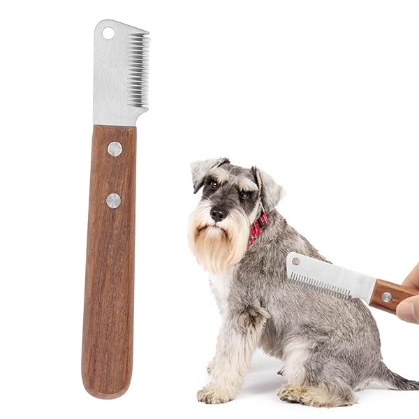 犬 毛玉取り 猫 コーム 犬用ストリッピングナイフ もつれを解消 コート キング レーキ ペット アンダー..