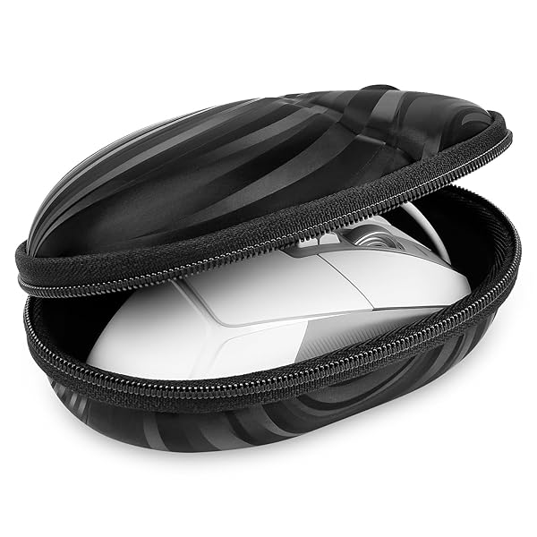 ハードシェル トラベルキャリーマウスケース ゲーミングオフィスマウス用 ロジクール Logitech G502 HERO/ G502 X/ G309/ G PRO X、レイザー Razer Basilisk V3/ Orochi V2/ DeathA