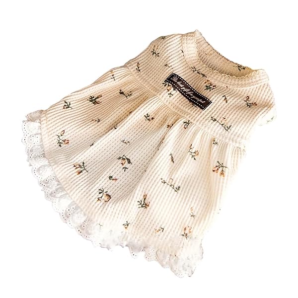 犬服 ワンピース 夏 犬猫洋服 小型犬服 綿100% 犬の服 猫服 ドレス ペットウェア 花柄デザイン 通気性 肌触り良好 柴犬 チワワ トイプードル ダックスフンド ミニチュア犬用 おしゃれ 可愛い 普段使い お出かけ 散歩 記念日 誕生日 パーテ