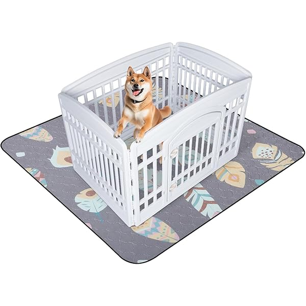 洗えるペットシーツ 超吸水 ペットマット 防水 滑り止め おしっこマット 速乾 漏れ防止 ペットの健康状態の観察 おしゃれなデザイン 消臭 介護 エコ 噛み耐性...
