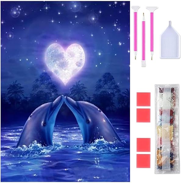 ダイヤモンドアート ダイヤモンドアート キット ダイアモンドビーズ絵画キット 5Dモザイクアート DIY 手作り絵画手芸キット ダイヤモンド塗装 全面貼り付けタ...