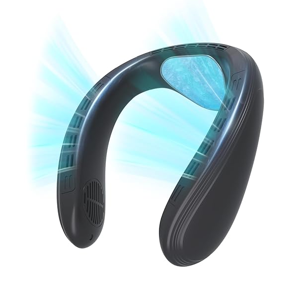 【2025仕様・冷暖房】ネッククーラー 冷却プレート ペルチェ ネックファン 瞬間冷却 首掛け扇風機 熱中症対策 type-C急速充電 携帯扇風機 ねっくくーらー 3段階風量 TypeC充電 熱中症対策 猛暑 アウトドア 高温対策 旅行/キャンプ/ア