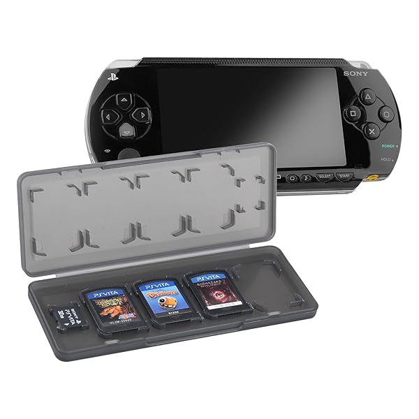 収納ボックス 10in1 ゲームメモリーカードホルダーケース Sony PSV PSVita用