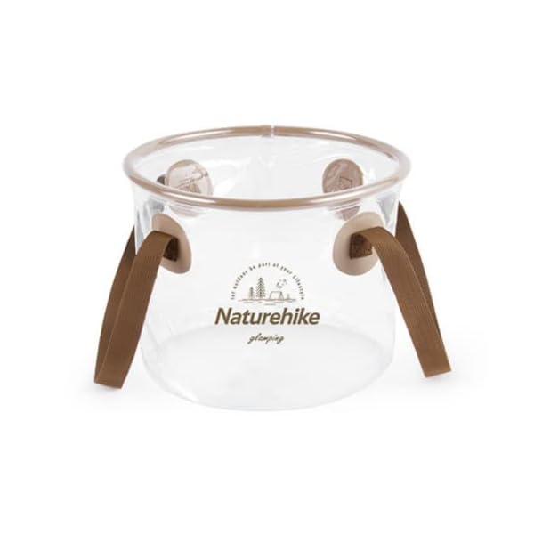 Naturehike 折りたたみバケツ 10L/20L 大容量 透明 210g超軽量 自立 多目的 折り畳み2cm 携帯便利 ウォータータンク 安定 耐荷重 洗濯 洗車 釣りバケツ ポータブル コンパクト アウトドア キャンプ ビーチ 果物を洗う 登