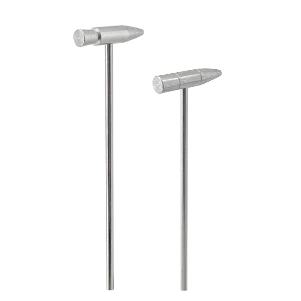 Kalimba親指ピアノ調音小槌、玩具建築プロジェクト工芸ハンマー、ジュエリー、時計バンド、手芸品、婦人児童軽量ハンマー、2個