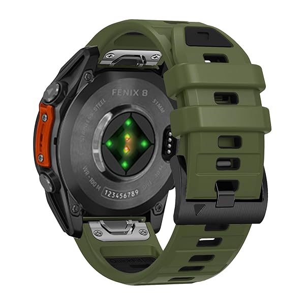 26mm Quickfit バンド Garmin quatix 8 51mm / Garmin Tactix 8/Fenix 8 51mm / Instinct 3 Tactical 50mm /Descent Mk3i /tactix 7 AMOL