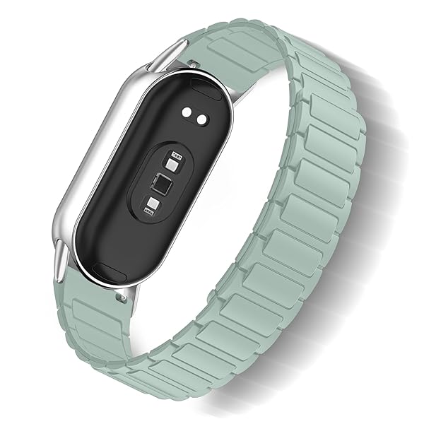 バンド Xiaomi Smart Band 10 / 9 / 8 対応 シリコンバンド スポーツストラップ 替えベルト 磁気クラスプ 防水 耐汗性 耐久性 交換...