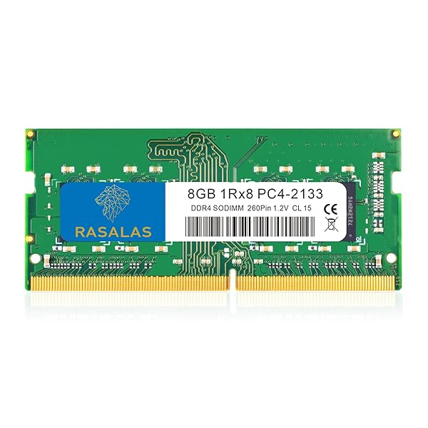 8GB ノートPC用 SO-DIMM DDR4 2133MHz PC4-17000 8GB×1枚 260pin 12V CL15 ノートパソコン用メモリ ram