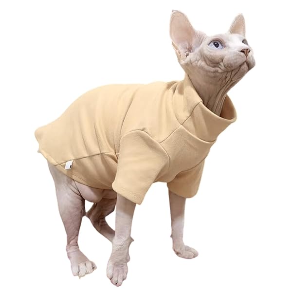 猫服 冬着 猫パジャマ着 猫の服 ネコ 冬服 猫 スフィンクス 服 皮膚保護 猫 セーター コート