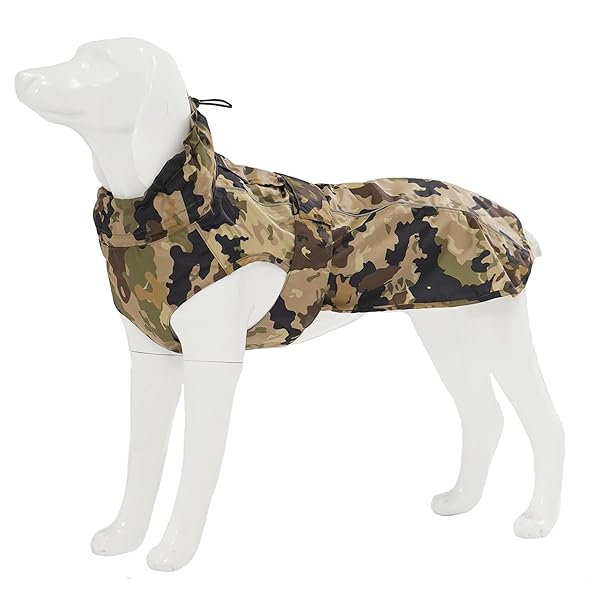 犬 レインコート 防水 撥水 通気 ジャケット 犬カッパ ペット雨具 防風 着脱簡単 リード穴付