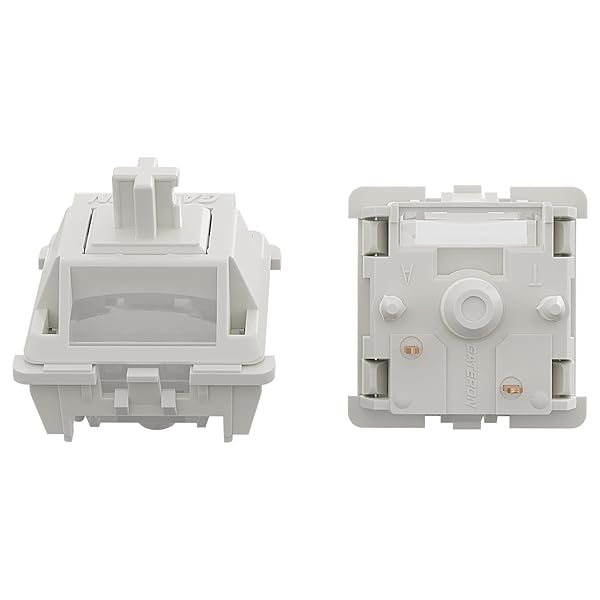 スムージーキーボードスイッチ、リニアRGB LED 5ピン ホワイト 22mm