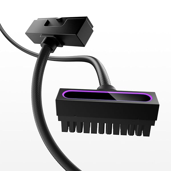 乐天商城 - Hydrus 24ピン PC用スリーブケーブル マザーボード用PC電源 延長ケーブル [18 AWG高性能銅コア] 30C