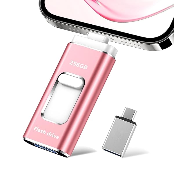 乐天商城 - 【アプリ不要】USBメモリー256GBB 4in1 phone対応usbメモリ高速USB 30 フラッシュメモリ type-c USB メ
