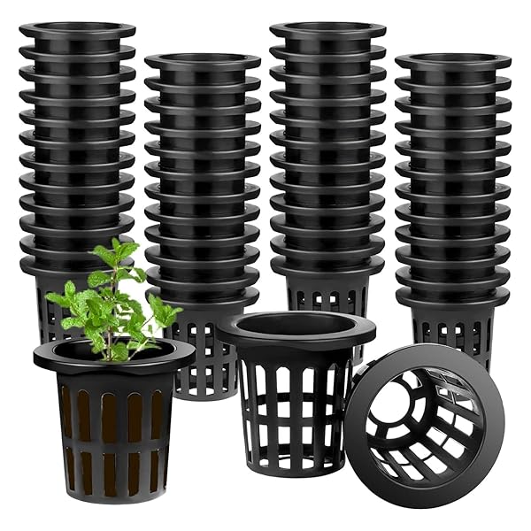 水耕栽培鉢 定植かご プラスチックメッシュポット 水耕栽培ポット 50個セット植物育成カップ 園芸 庭園 ガーデンニング 野菜植物栽培 有機栽培 苗運搬 運搬便利 水培養 水培養 花盆 定植育苗かごブランド色グリーンモデル商品説明【商品概要】【美しく実用的】50個入り、上部外径：60mm、上部内径：435mm、底外径：37mm、高さ：55mm。 水耕栽培鉢の黒い外観は簡潔で気前が良く、異なる種類の植物や庭園のスタイルにマッチすることができる。また、携帯性と保存しやすいという特徴もあり、さまざまな場面での使用や収納に便利です。【便利で実用的】水耕植物鉢は土壌、水、栄養の効率を向上し、水や栄養素が植物に自然に浸透、植物の根の成長速度をコントロールし、植物の生存率を向上させることができます。異なる規模の栽培需要に適している。各鉢には定植バスケットとプラスチックメッシュが付いており、定植と移植操作を容易にするとともに、根系の通気性と成長空間をします。【植物の成長を高める】水耕栽培鉢の設計により、植物の根系はより多くの酸素と水分を得ることができ、それにより健康な成長を促進することができる。水育成の方法を通じて、あなたは植物の栄養供給と水分吸収を制御することができて、あなたの植物を適切な環境の中ですくすく成長させることができます。【耐久性】この水耕栽培鉢はPPプラスチック素材を使用、安全で環境にやさし、耐久性と防食性があり、長時間の使用と屋外環境の試練に耐えることができる。通気性と排水性に優れており、植物に理想的な成長環境を提供することができます。複数の移植や定植操作に耐え、永続的な使用体験を提供します。【多目的利用】家庭、家庭菜園、花園、花畑、苗場、花の保育所、庭、バルコニー、緑化工事、環境作業、水耕栽培、室内栽培などに適しており、さまざまな水耕植物に使用できる。庭園、室内、屋外での植物栽培にかかわらず、水耕栽培鉢は理想的な選択です。【商品説明】家庭、家庭菜園、花園、花畑、苗場、花の保育所、庭、バルコニー、緑化工事、環境作業、水耕栽培、室内栽培などに適しており、さまざまな水耕植物に使用できる。庭園、室内、屋外での植物栽培にかかわらず、水耕栽培鉢は理想的な選択です。【商品詳細】商品種別：育苗ポット (DIY・工具・ガーデン)商品名：水耕栽培鉢 定植かご プラスチックメッシュポット 水耕栽培ポット 50個セット植物育成カップ 園芸 庭園 ガーデンニング 野菜植物栽培 有機栽培 苗運搬 運搬便利 水培養 水培養 花盆 定植育苗かご製造元：色：グリーン【当店からの連絡】