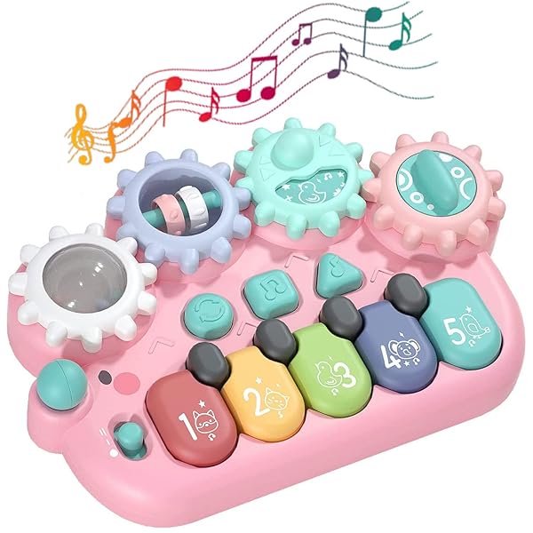 多機能 ピアノおもちゃ ハリネズミ キッズ キーボード おもちゃ 赤ちゃん 楽器 音と光 5種類