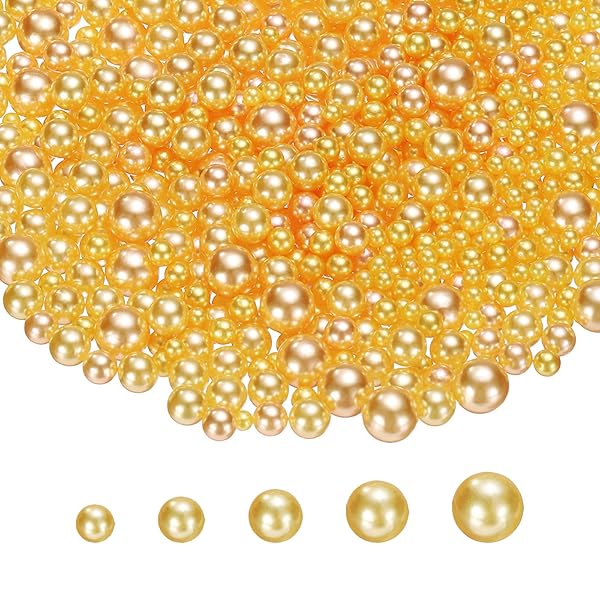 1000 個 穴なし パール 3 mm 4mm 5mm 6mm 8mm ミニ ラウンド フェイク パール アート クラフト 宝石