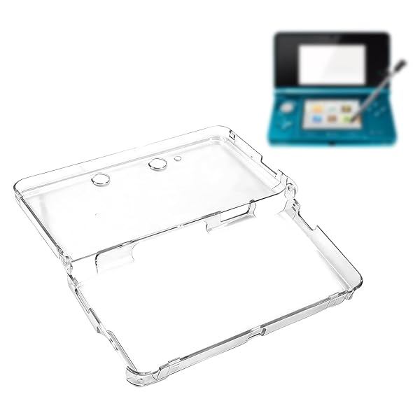 3DS カバー互換 透明ケース 防水 保護ケース フルカバーケース ハードプロテクト 指紋防止コ