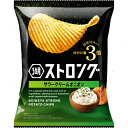湖池屋 ストロングポテトチップス サワークリームオニオン 53g×12個×2セット 駄菓子/スナック菓子/スナック駄菓子/おやつ/ポテトチップス/じゃがいも