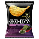 湖池屋 ストロングポテトチップス 海苔ざんまい 53g×12個×2セット 駄菓子/スナック菓子/スナック駄菓子/おやつ/ポテトチップス/じゃがいも