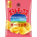 【全商品ポイント10倍 5/9(金)20:00〜5/10(土)23:59】湖池屋 ポテトチップス ガーリック 55g×12個×2セット 駄菓子/スナック菓子/ス...