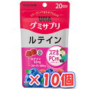 UHA味覚糖 UHAグミサプリ ルテイン 20日分×10個