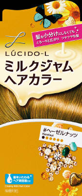 マンダム ルシードL　ミルクジャムHカラー　ヘーゼルナッツ 1組×36個 【送料無料】