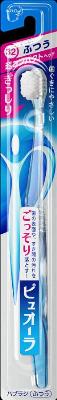 花王 ピュオーラハブラシ　超コンパクト　ふつう 1本×144個【送料無料】【オーラル】【歯磨き】【歯ブラシ】