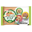 マルハニチロ　3種LUNCHサラダ 110g（6カップ入）×10個 （冷凍食品）