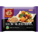 ニップン よくばり御膳 五目ご飯と鶏と野菜の黒酢あん 300g×12個 【冷凍食品】(4)