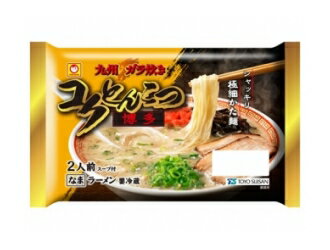 ディスカウントストア てんこもり 【送料無料】マルちゃん 九州ガラ炊き コクとんこつラーメン 266g (めん100g×2袋)×6個 【冷蔵】