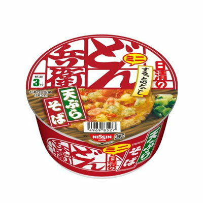 日清食品 どん兵衛天そば ミニ 46g ×12個 【送料無料】