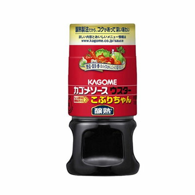 カゴメ　こぶりちゃんウスターソース　160ml×15個　【送料無料】