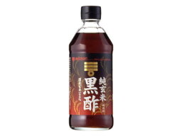 ミツカン　純玄米　黒酢　500ml×6個　【送料無料】