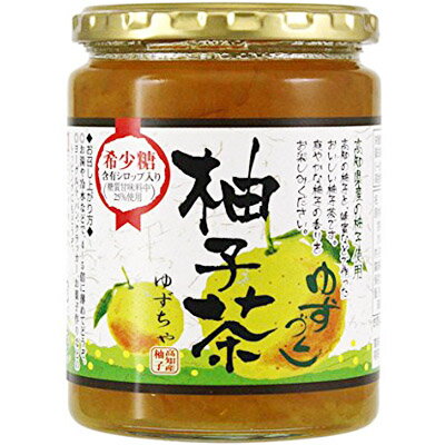 旭フレッシュ　ゆず茶 ゆずづくし 430g×12個　瓶【送料無料】旭食品　希少糖含有シロップ入り(糖質甘味..