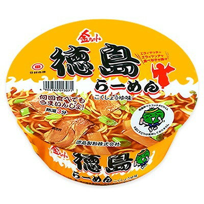 ディスカウントストア てんこもり 徳島製粉 金ちゃん徳島らーめんカップ102g×12個×2セット