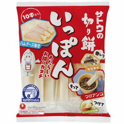 佐藤食品工業　佐藤食品　サトウの切り餅　いっぽん　袋290g×12個　【送料無料】のサムネイル