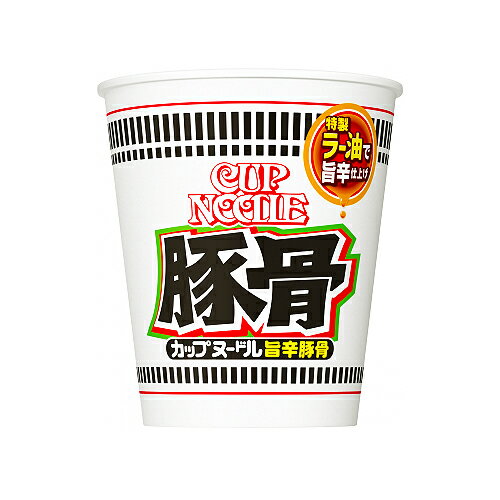 日清 カップヌードル 旨辛豚骨 82g×20個 /濃厚豚骨 / 特製旨辛ラー油仕上げ /買置き