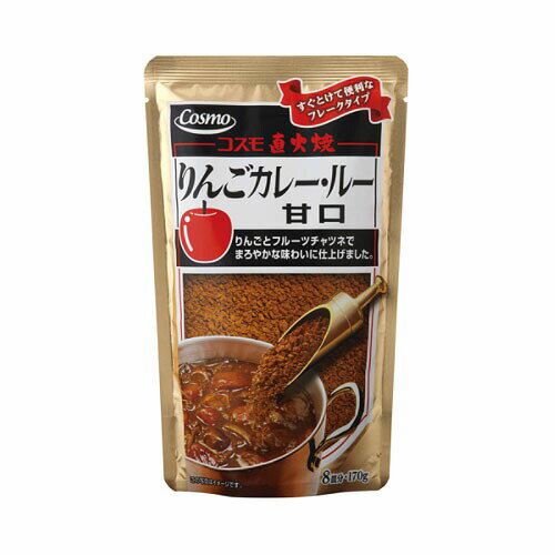 コスモ食品 直火焼カレー甘口170G×30個