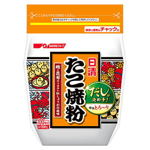 日清　たこ焼粉　500g×24個