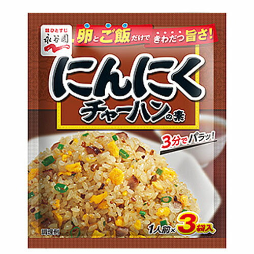 永谷園　にんにくチャーハンの素　26.1g（8.7g×3袋入）×10個×2セット