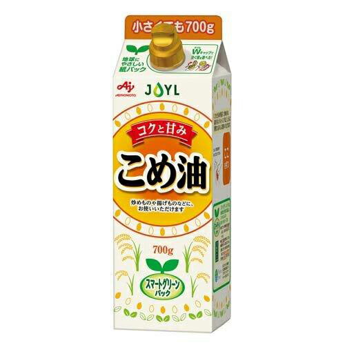 味の素　J-オイルミルズ　こめ油（700g）紙パック×6個