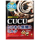 UHA味覚糖　CUCU　とけあう黒糖とミルク（80g）×6個