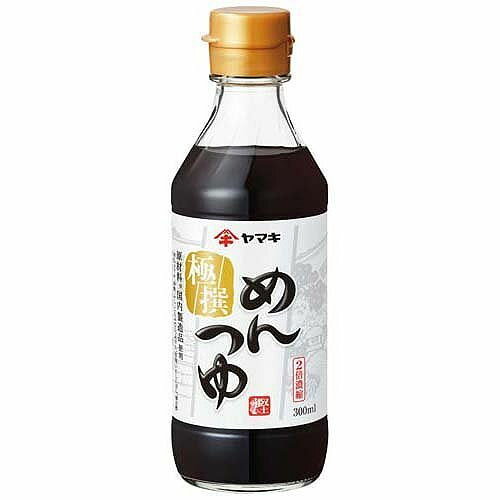 ヤマキ　極撰めんつゆ（300ml） ×12本×2セット【送料無料】