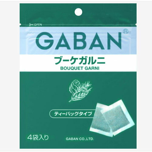 楽天ディスカウントストア　てんこもり【全商品ポイント10倍 5/9（木）20:00～5/10（金）23:59】GABAN　ギャバンブーケガルニ＜ティーバッグタイプ　1.6g×4袋＞×10個